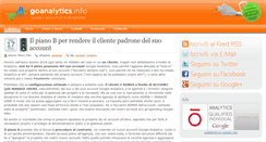 Desktop Screenshot of goanalytics.info