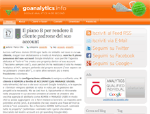 Tablet Screenshot of goanalytics.info